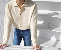 Casual Knit Cardigan Sweater