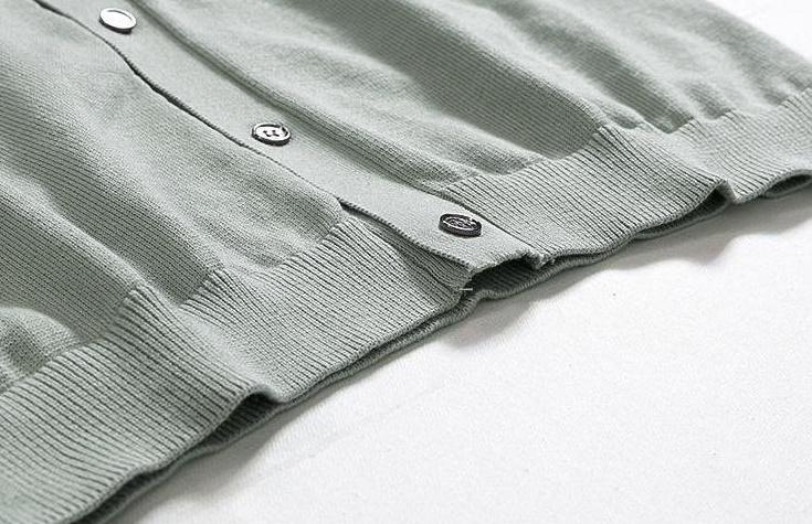 Casual Knit Cardigan Sweater