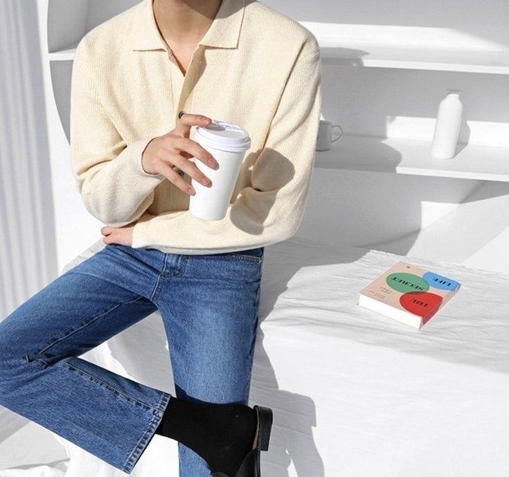 Casual Knit Cardigan Sweater