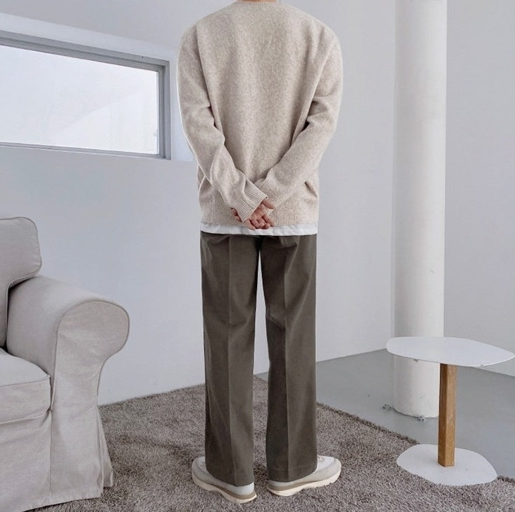 Casual Knit Pullover Sweater