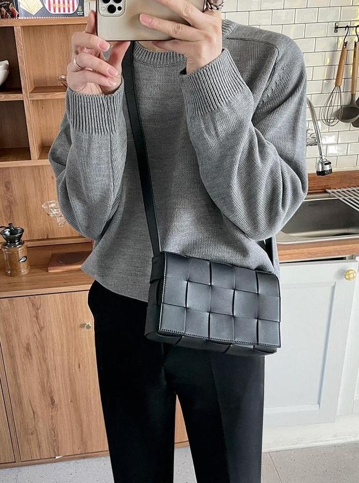 Casual Knit Pullover Sweater