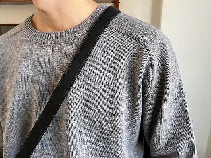 Casual Knit Pullover Sweater
