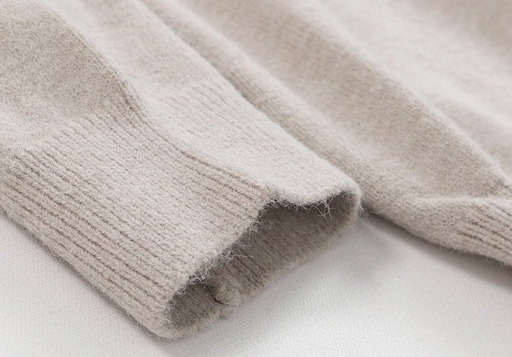 Casual Knit Pullover Sweater