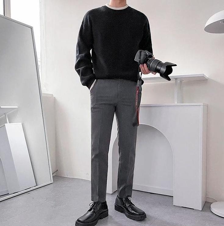 Casual Knit Pullover Sweater