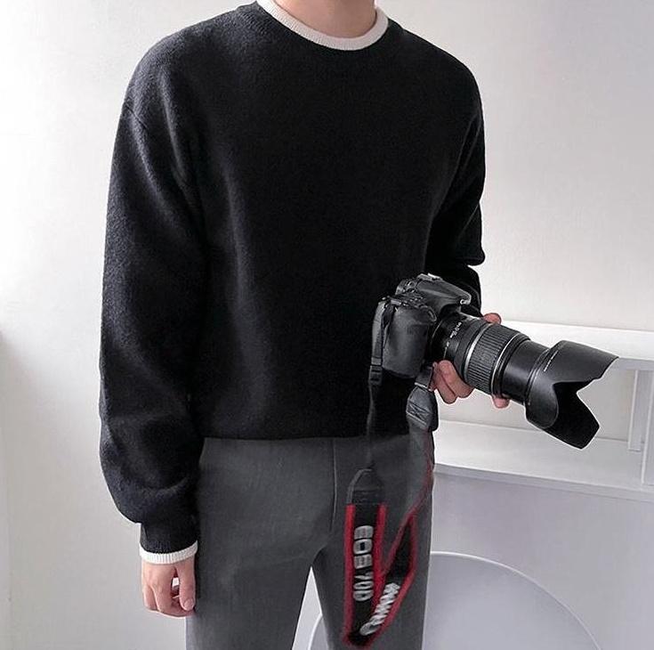 Casual Knit Pullover Sweater