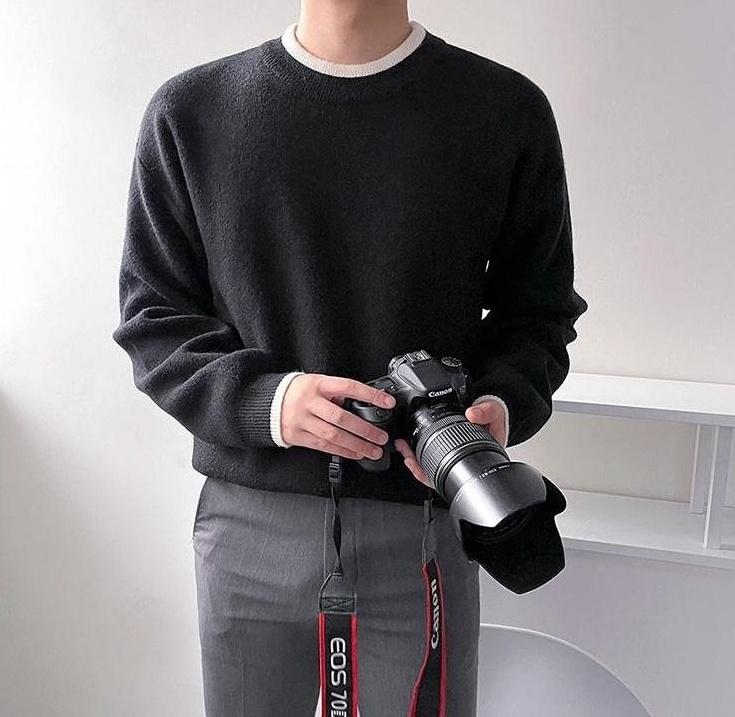 Casual Knit Pullover Sweater