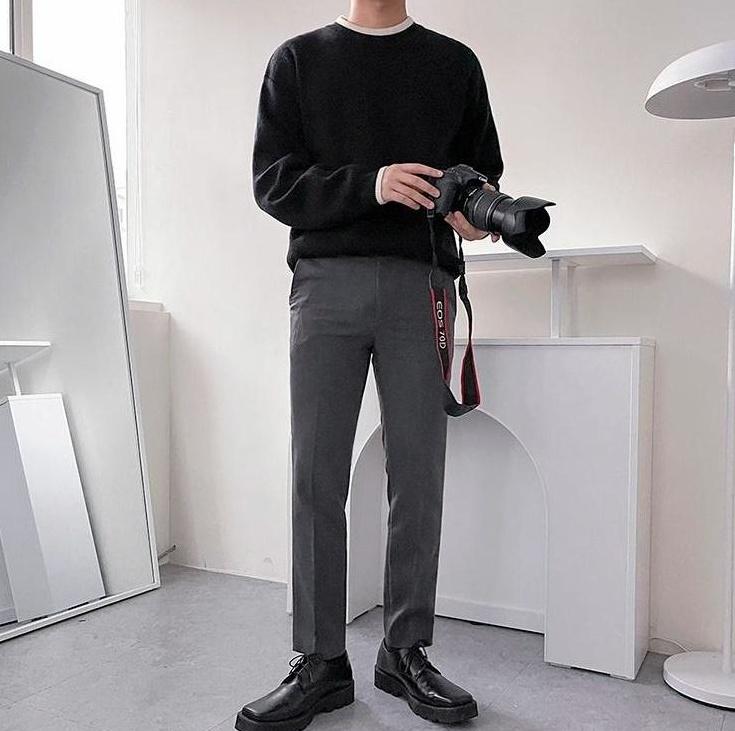 Casual Knit Pullover Sweater