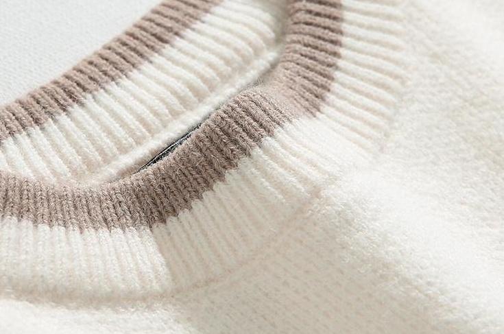 Casual Knit Pullover Sweater