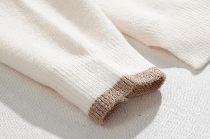 Casual Knit Pullover Sweater