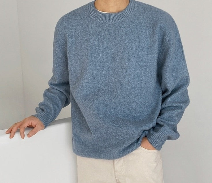 Casual Knit Pullover Sweater
