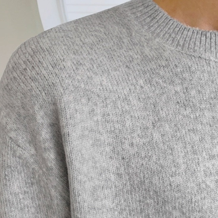 Casual Knit Pullover Sweater