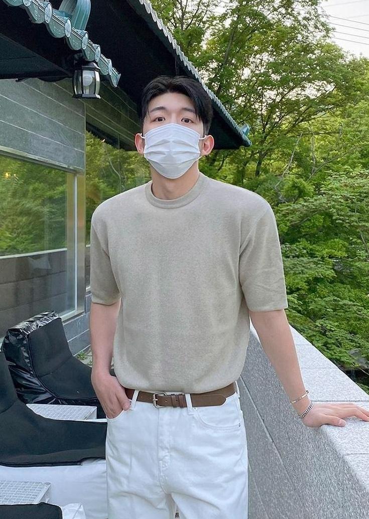 Casual Knit Short Sleeve T-Shirt