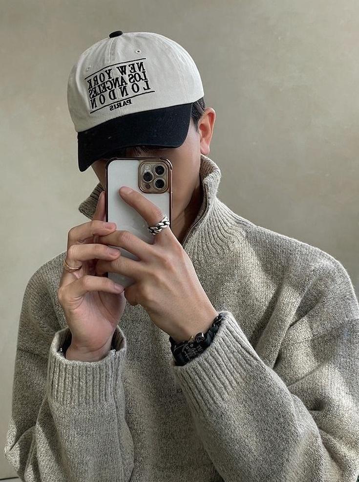 Casual Knitted Zipper Sweater