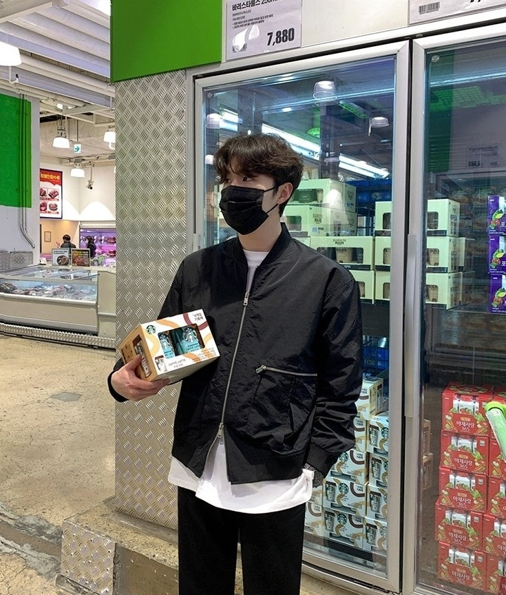 Casual Korean Style Bomber Jacket