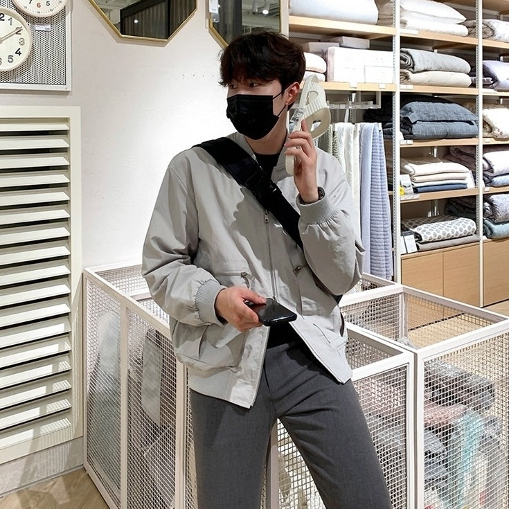 Casual Korean Style Bomber Jacket