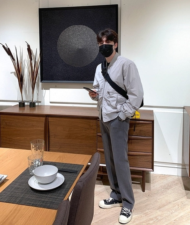 Casual Korean Style Bomber Jacket