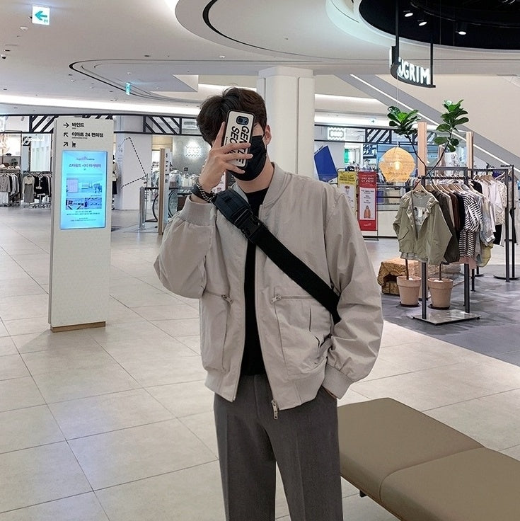 Casual Korean Style Bomber Jacket