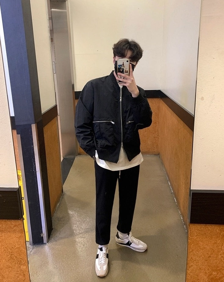 Casual Korean Style Bomber Jacket