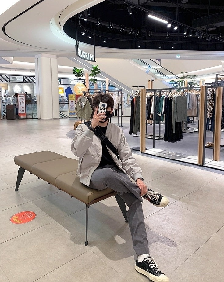 Casual Korean Style Bomber Jacket