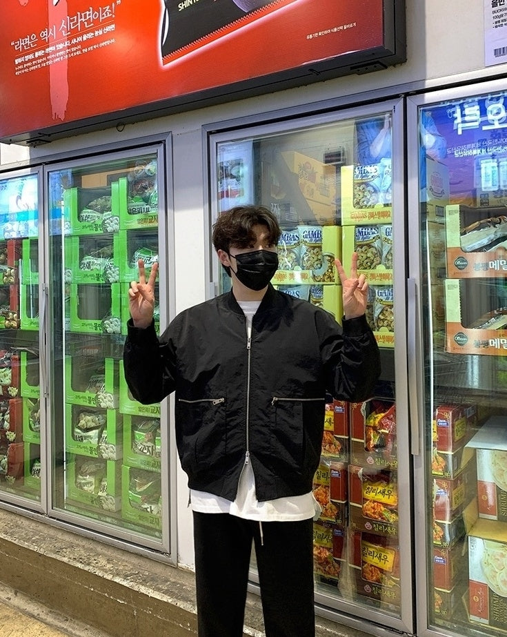 Casual Korean Style Bomber Jacket