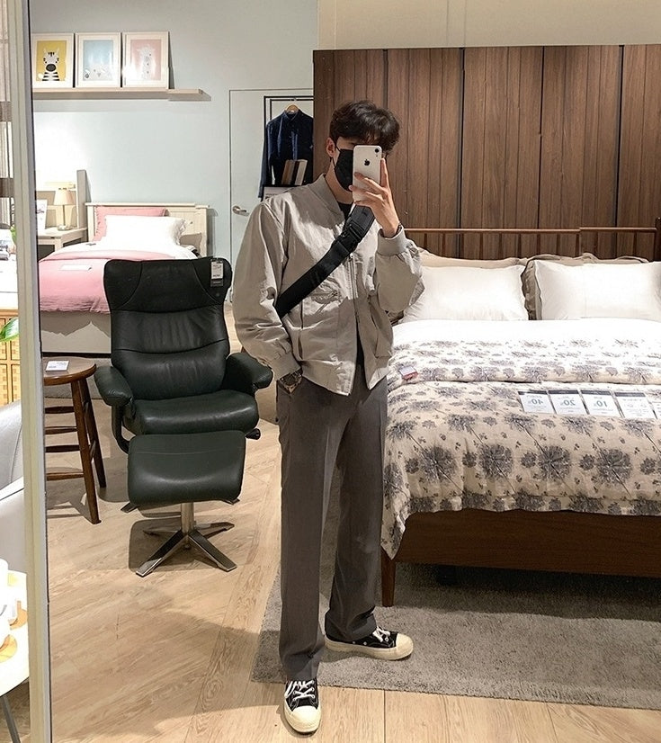 Casual Korean Style Bomber Jacket