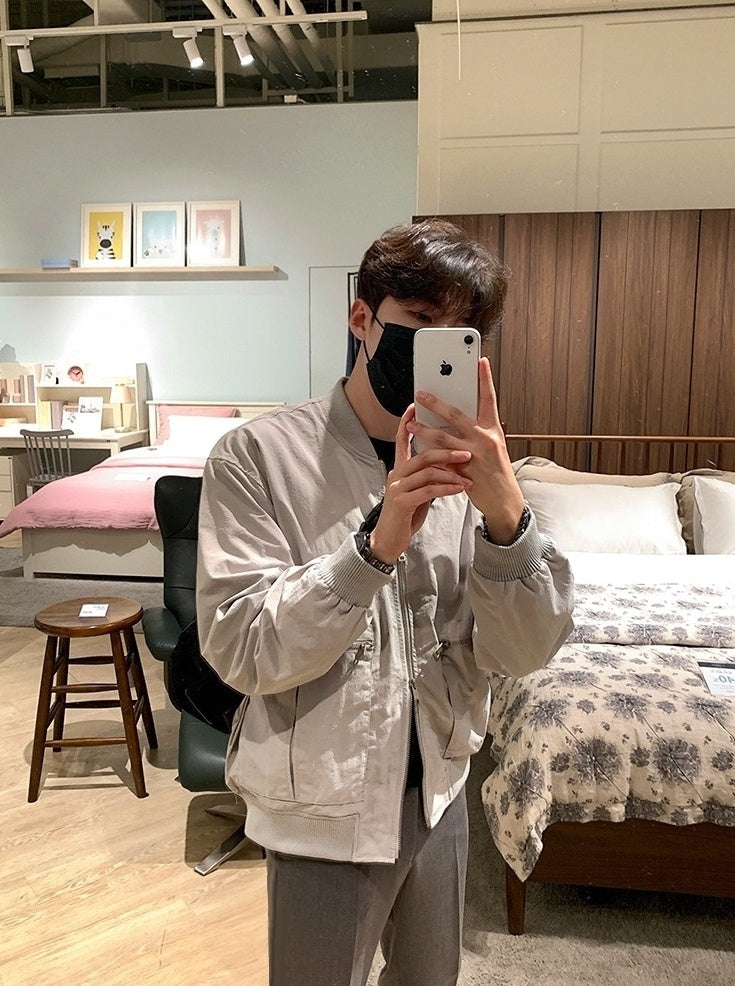 Casual Korean Style Bomber Jacket