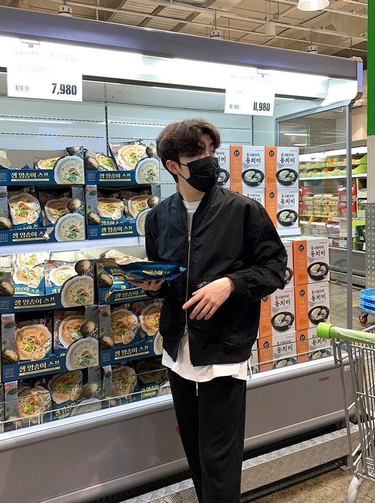 Casual Korean Style Bomber Jacket