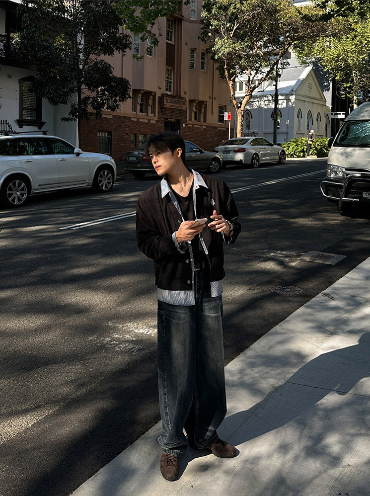 Casual Lapel Jacket Shirt Style