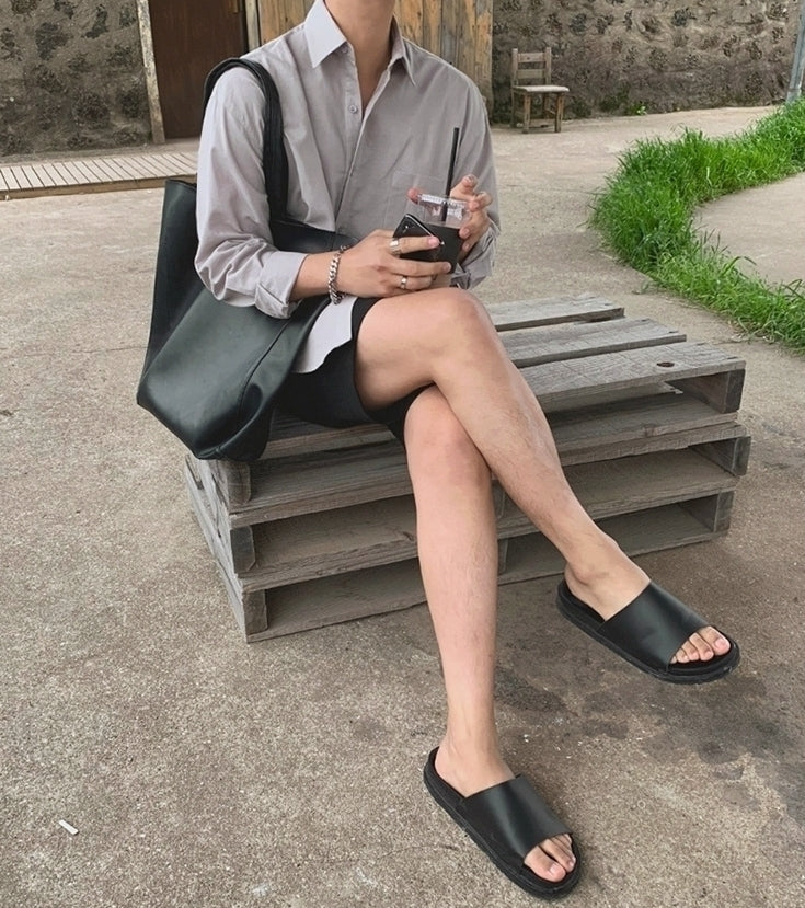 Casual Linen Blend Relaxed Fit Shirt
