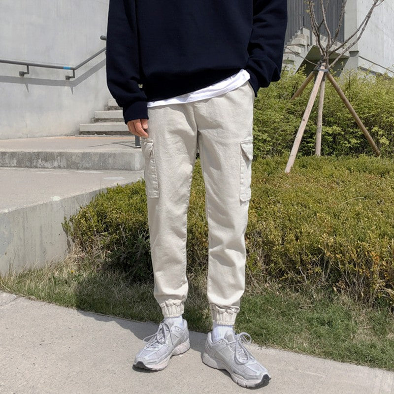Casual Loose Cargo Jogger Pants