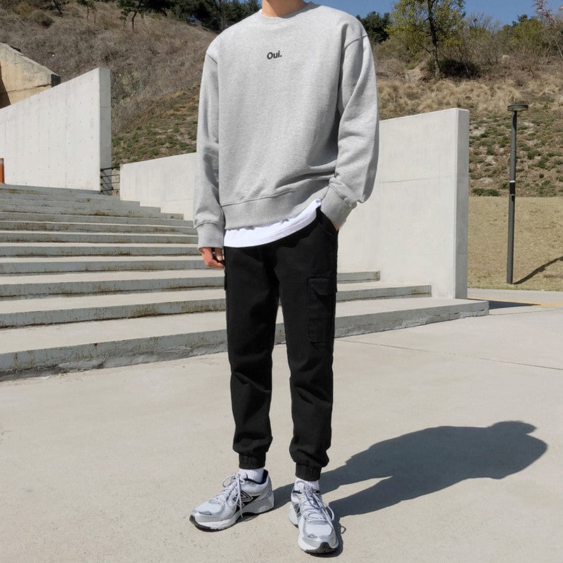 Casual Loose Cargo Jogger Pants