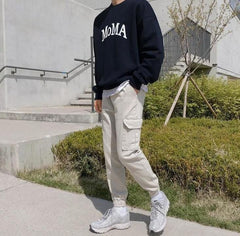 Casual Loose Cargo Jogger Pants