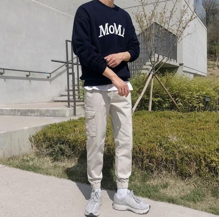 Casual Loose Cargo Jogger Pants