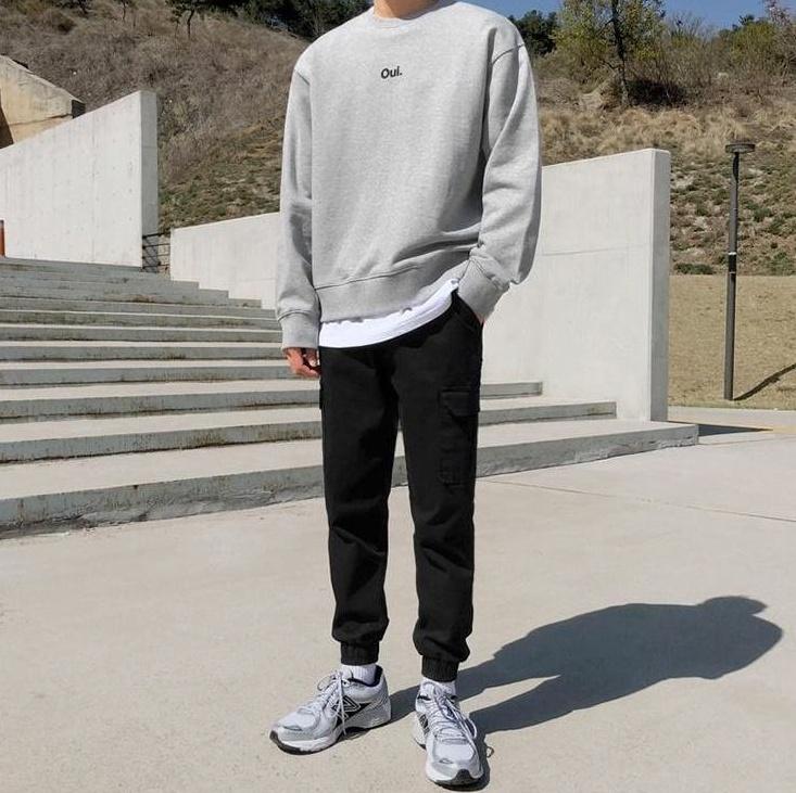 Casual Loose Cargo Jogger Pants