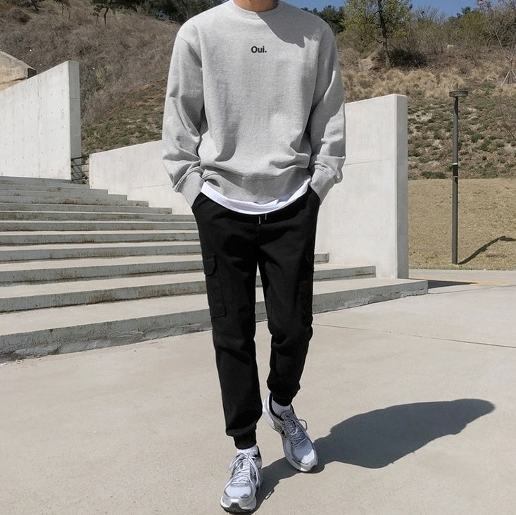 Casual Loose Cargo Jogger Pants