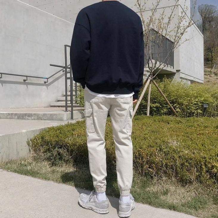 Casual Loose Cargo Jogger Pants