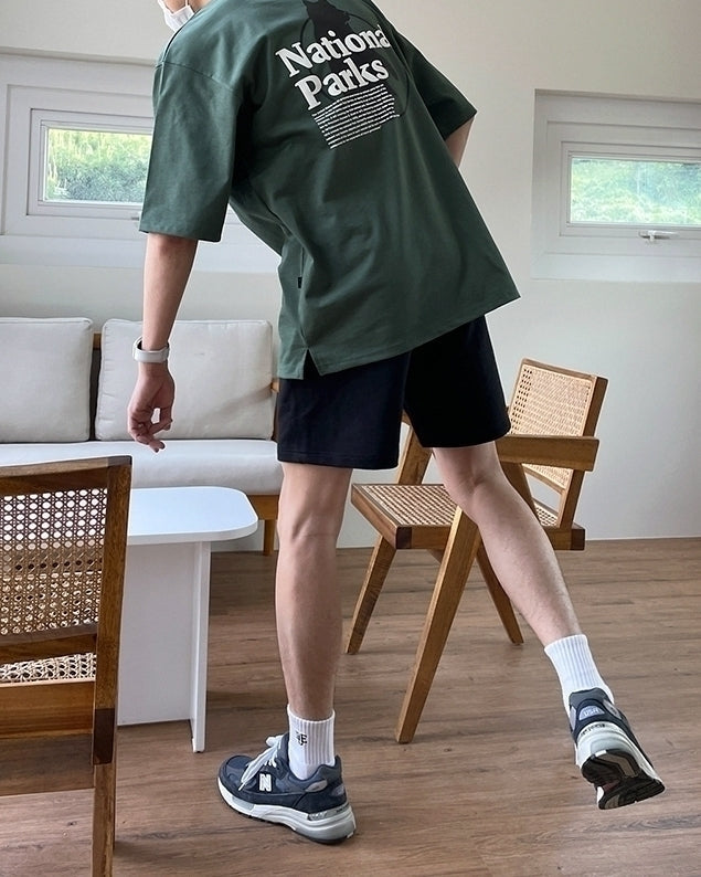 Casual Loose Letter Print T-Shirt
