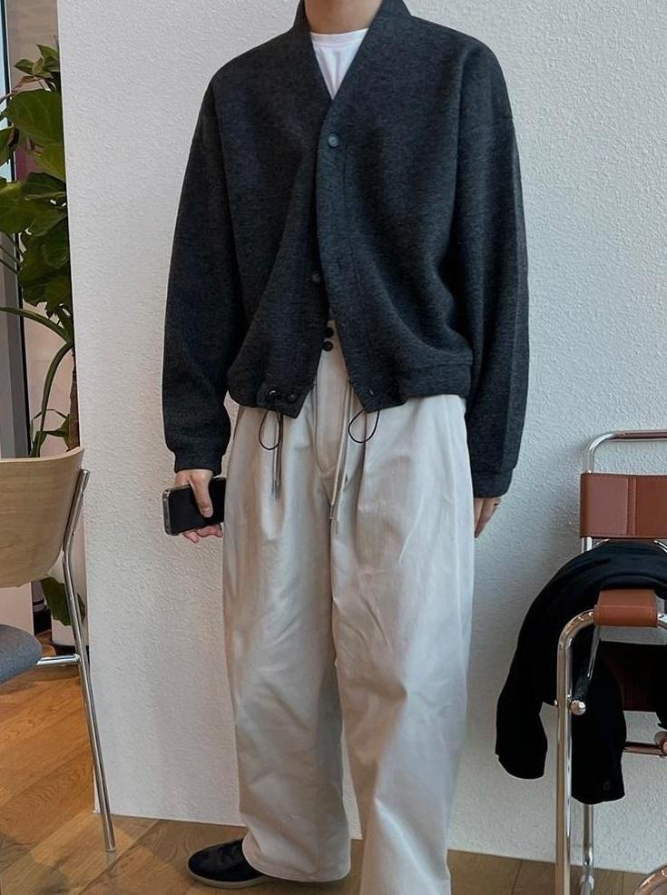 Casual Loose Fit Cardigan Jacket