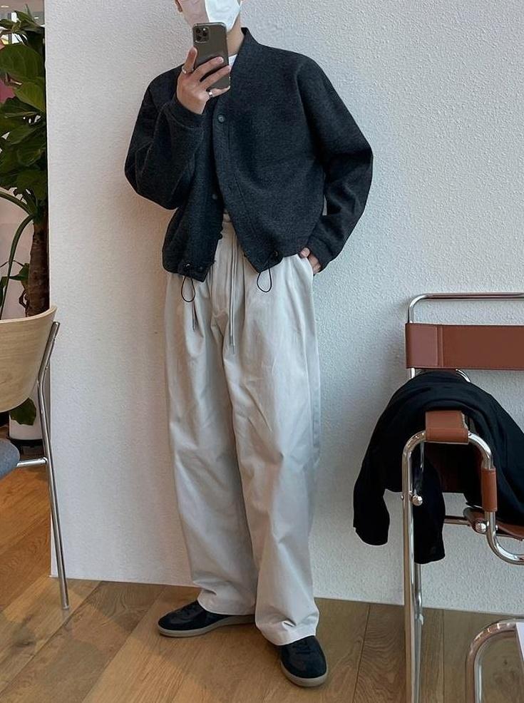 Casual Loose Fit Cardigan Jacket