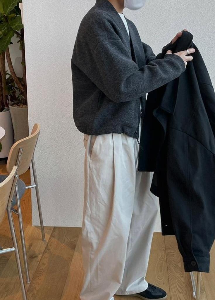 Casual Loose Fit Cardigan Jacket
