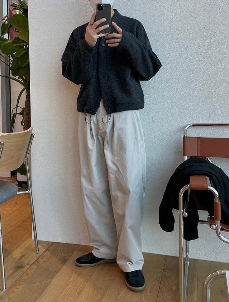 Casual Loose Fit Cardigan Jacket
