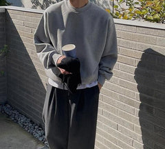 Casual Loose Fit Pullover Sweater
