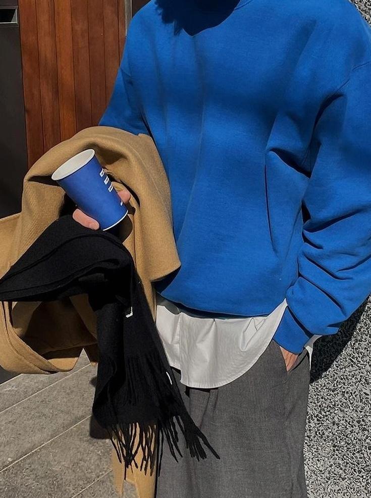 Casual Loose Fit Pullover Sweater