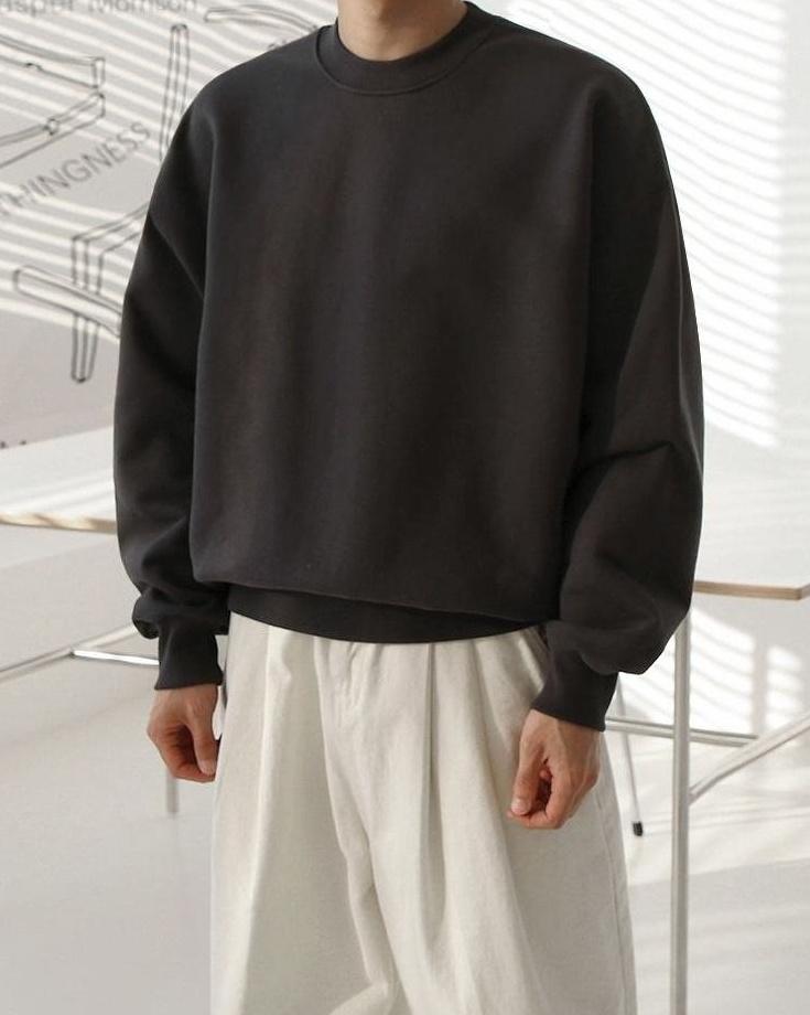 Casual Loose Fit Pullover Sweater