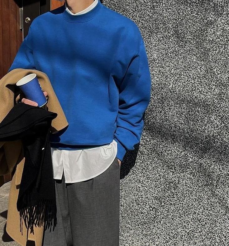 Casual Loose Fit Pullover Sweater