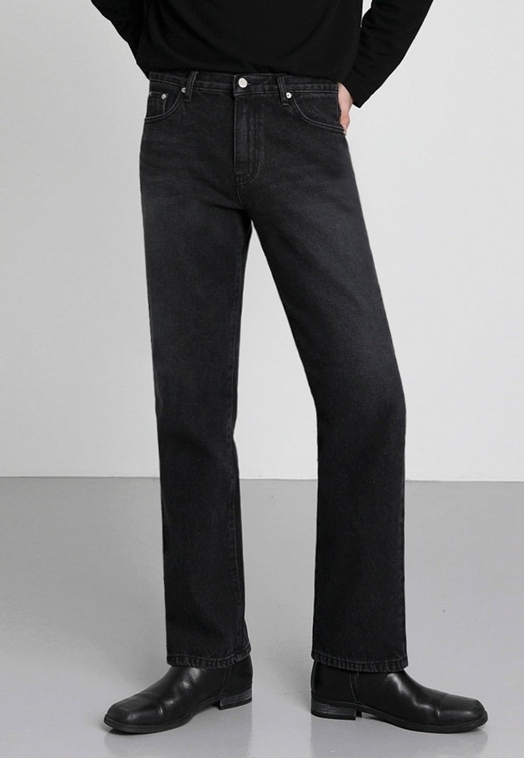 Casual Loose Fit Denim Pants