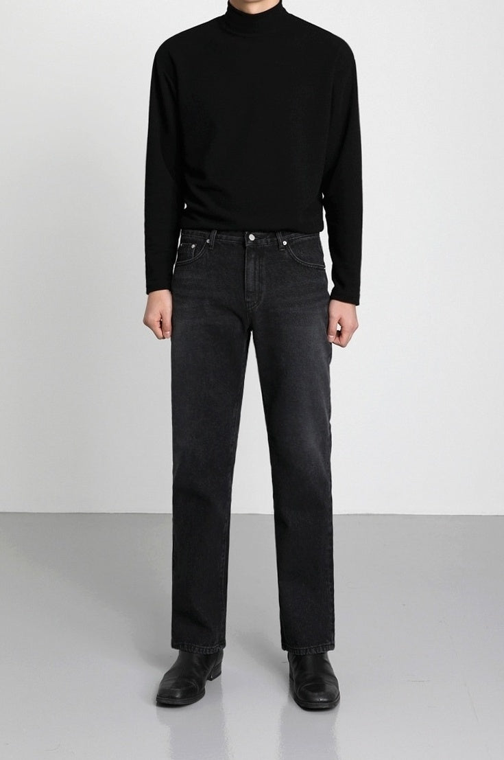 Casual Loose Fit Denim Pants