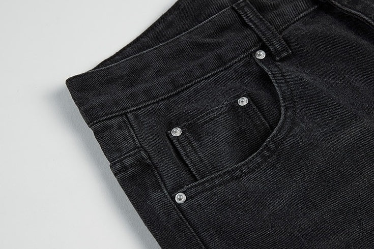 Casual Loose Fit Denim Pants