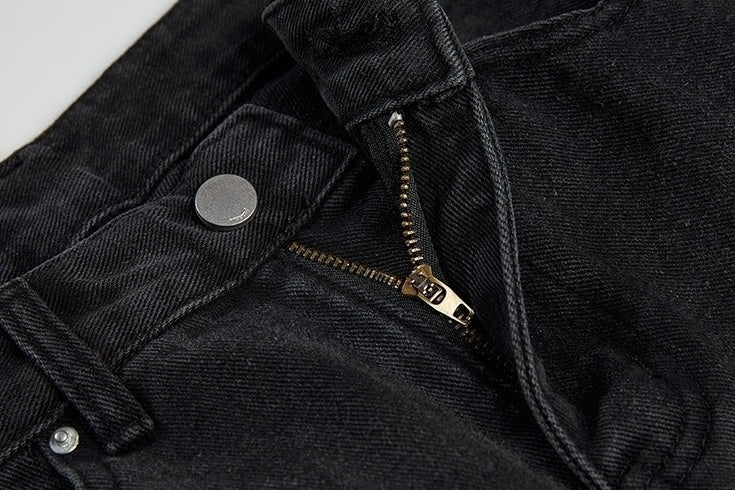 Casual Loose Fit Denim Pants