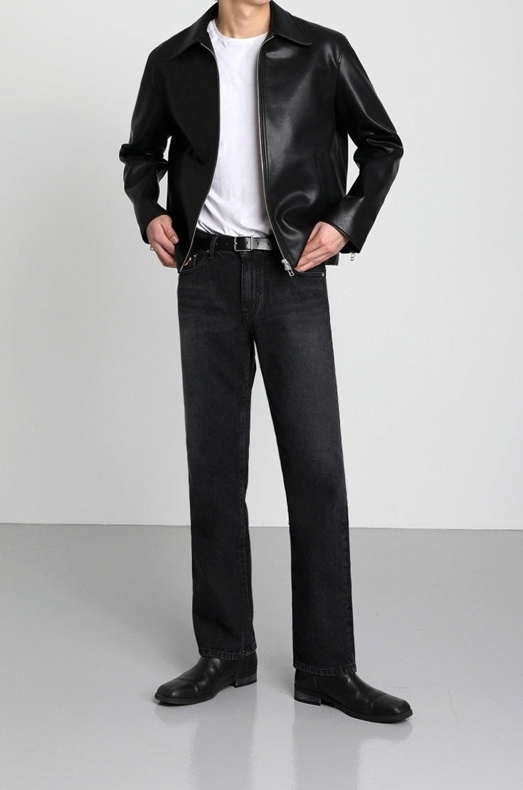 Casual Loose Fit Denim Pants